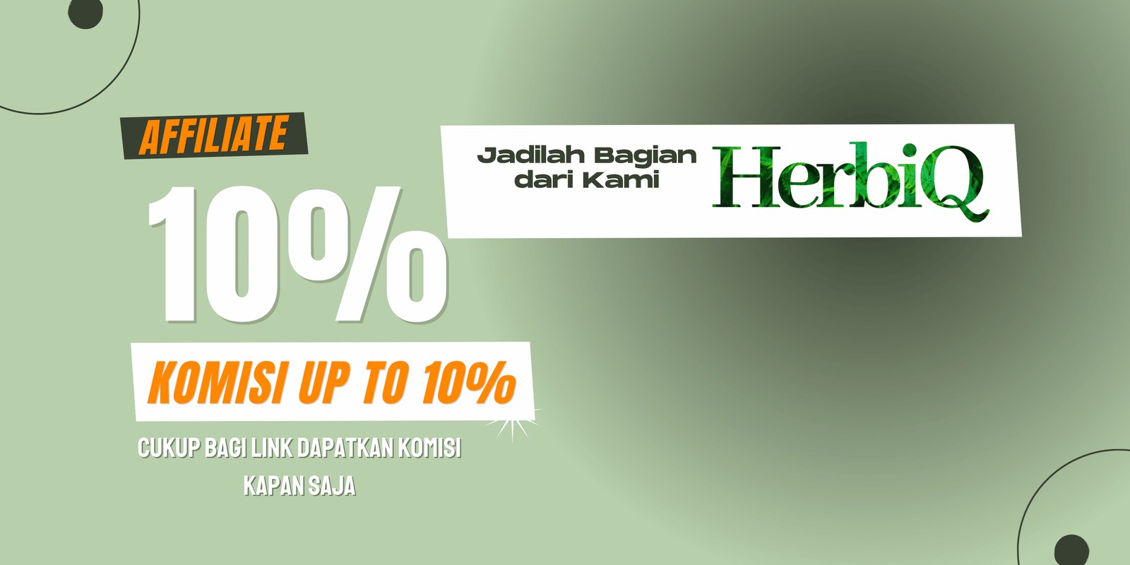 Herbiq Store banner