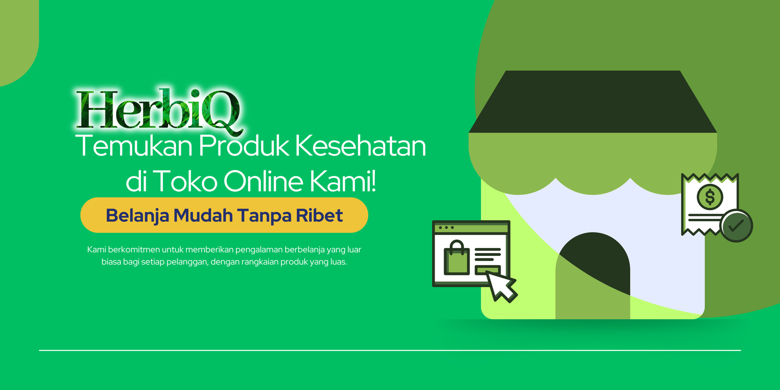 Herbiq Store banner