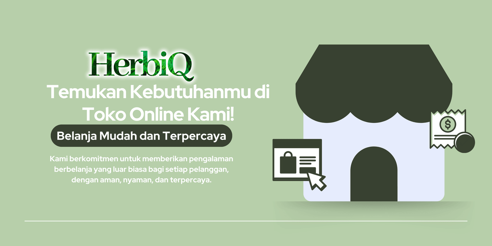 Herbiq Store banner