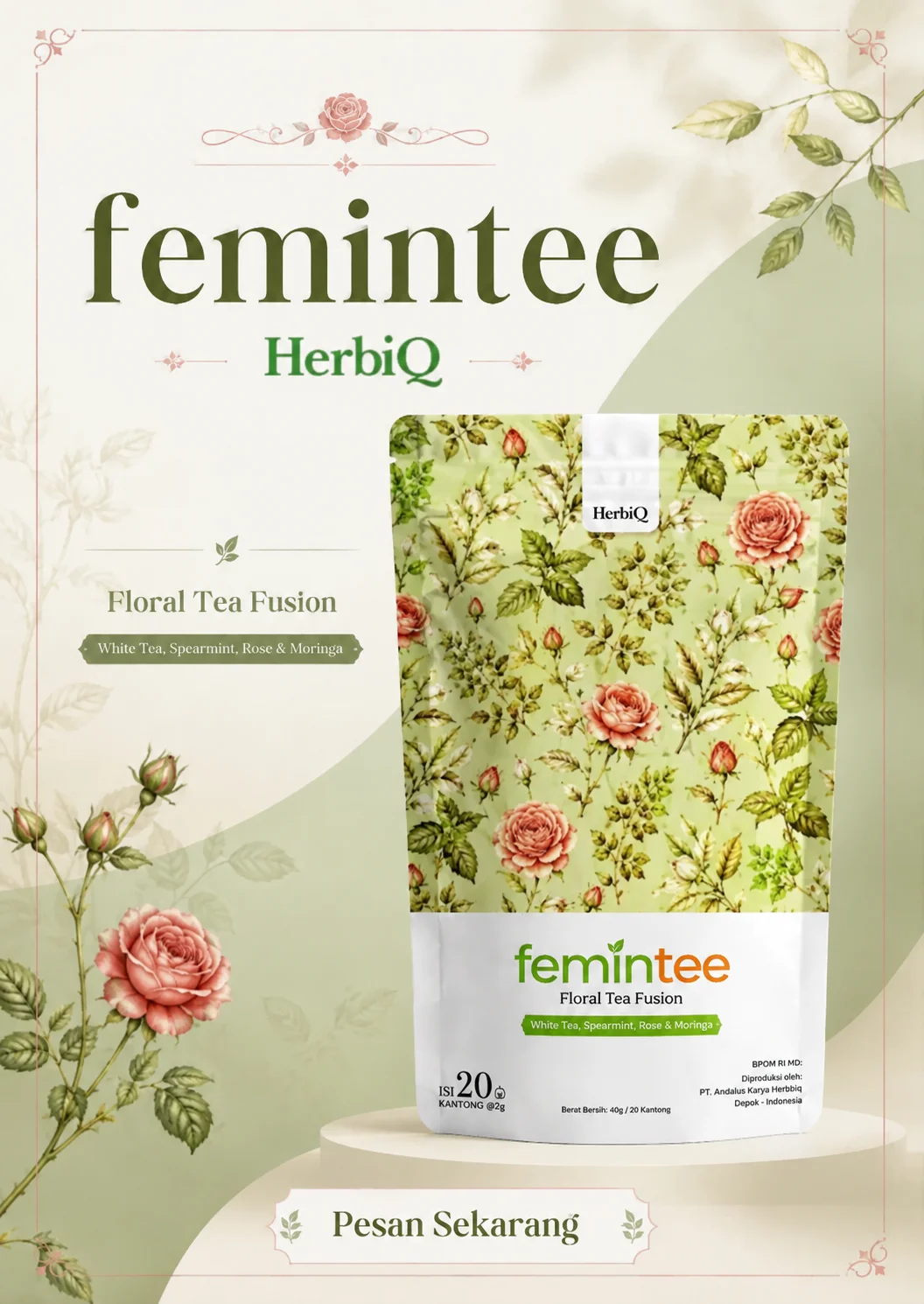 Femintee Floral Tea Fusion HerbiQ